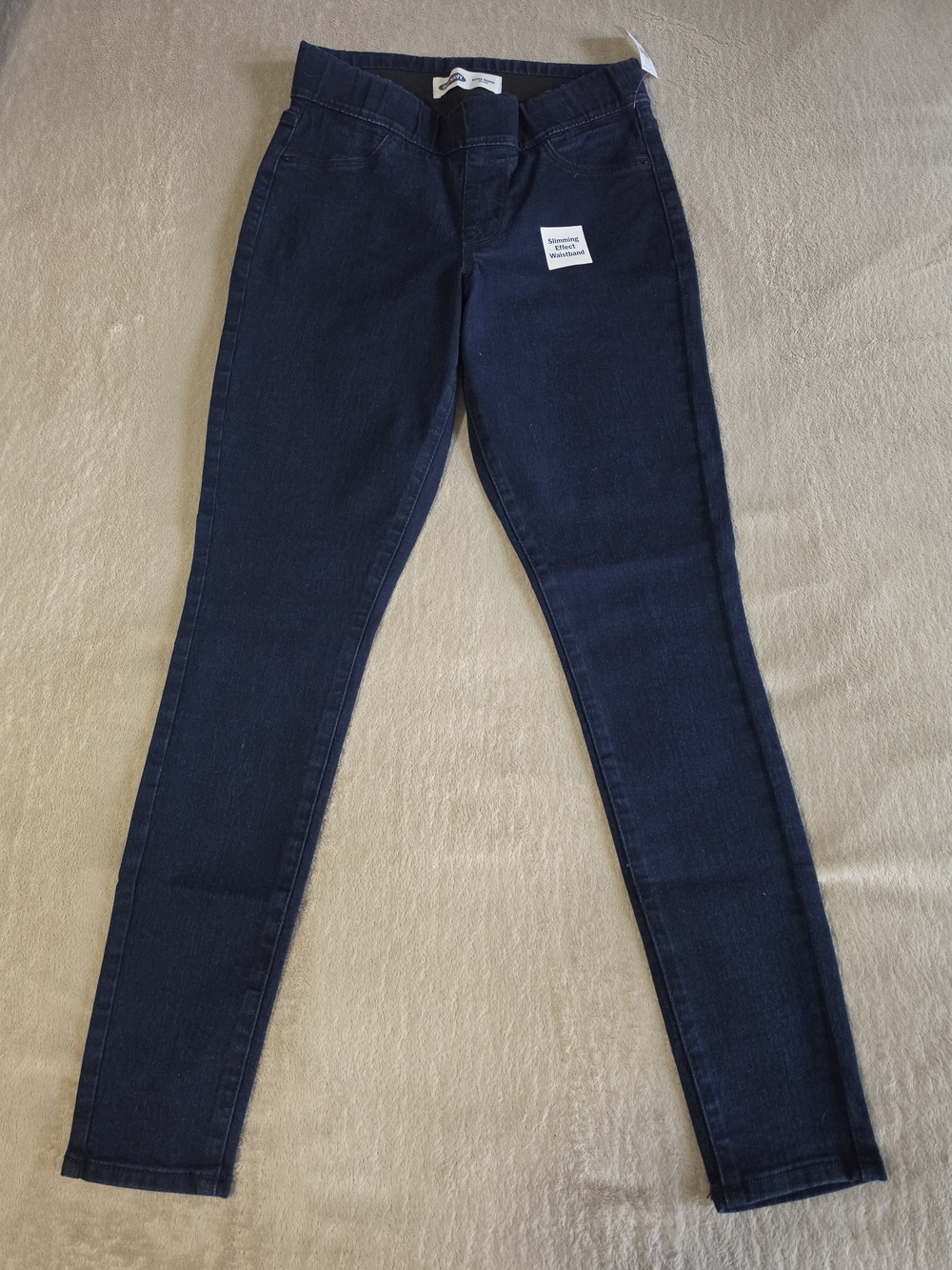 Old Navy Skinny Jeans - Dark Blue Stretch Denim Size:4